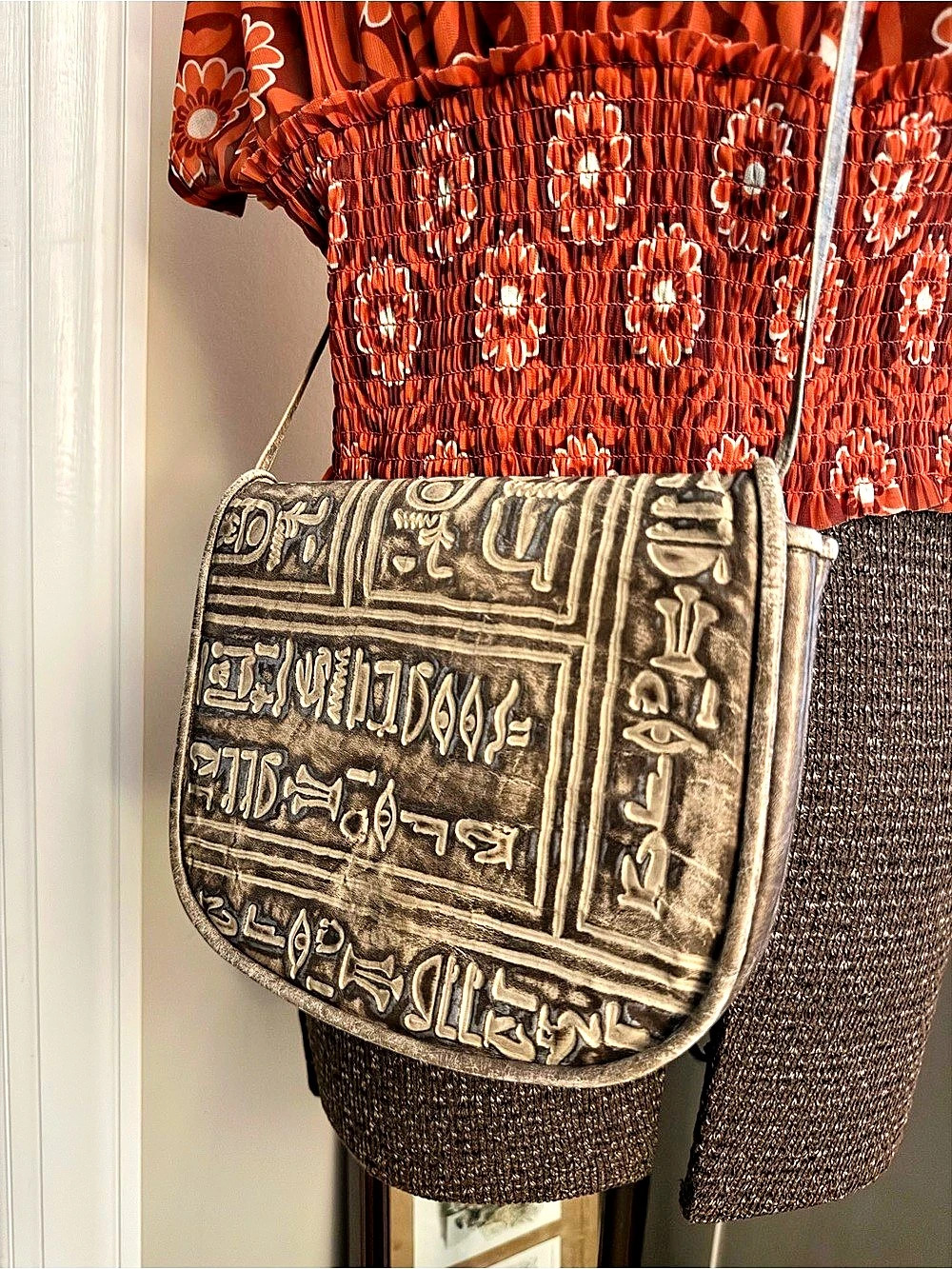 VST Crossbody Bag in Brown